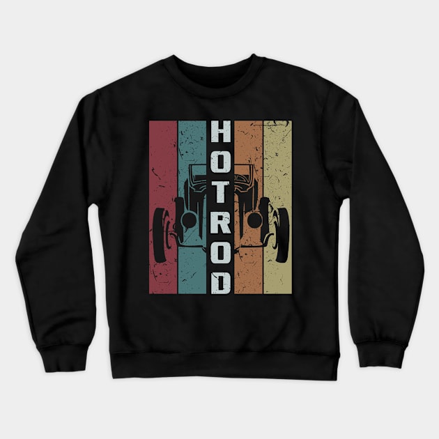 Hotrod Crewneck Sweatshirt by CrissWild